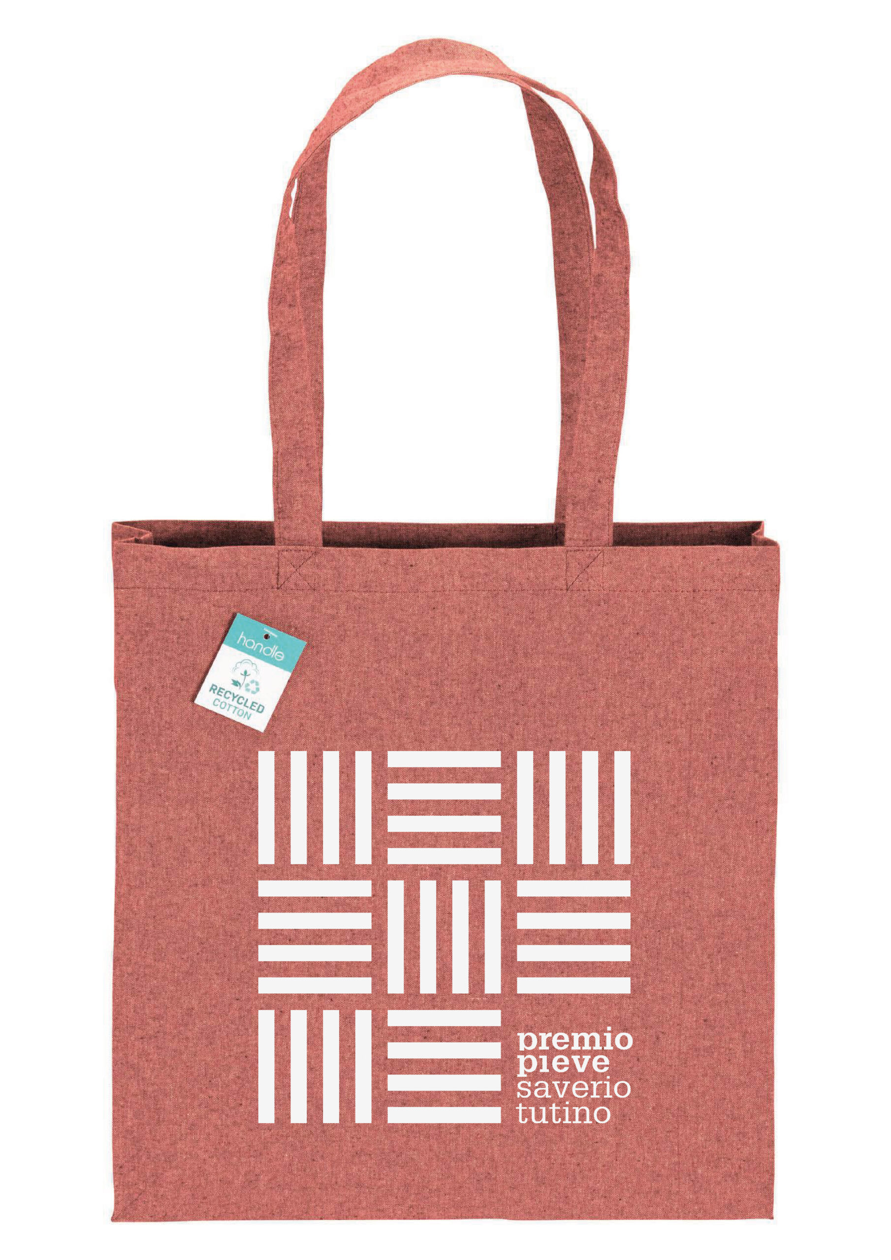 la borsina del Premio Pieve con logo bianco